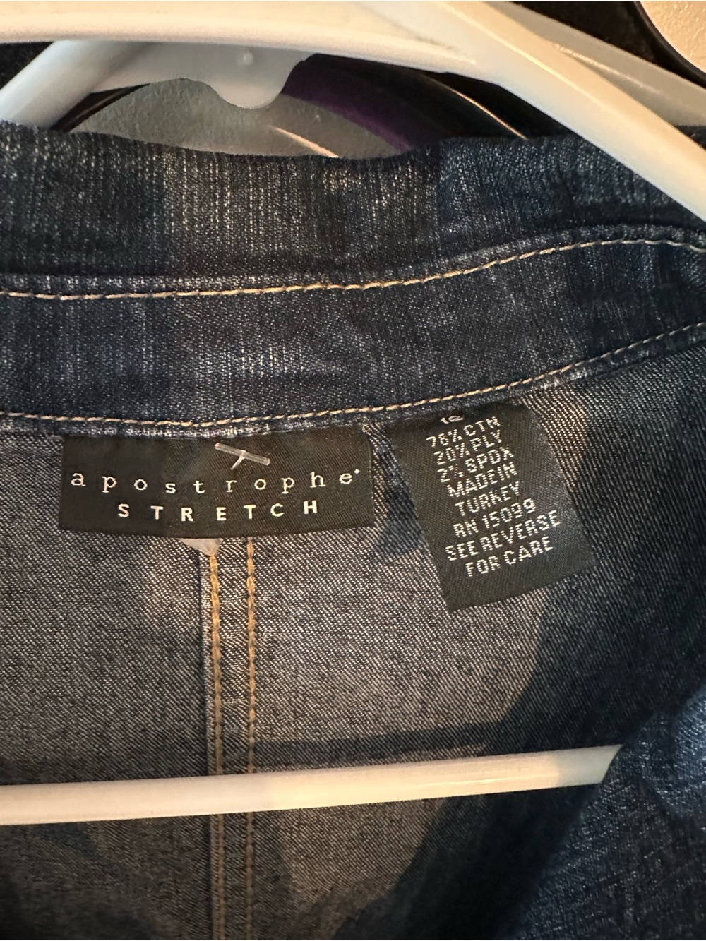 Apostrophe Stretch Women's Indigo Jeggings
